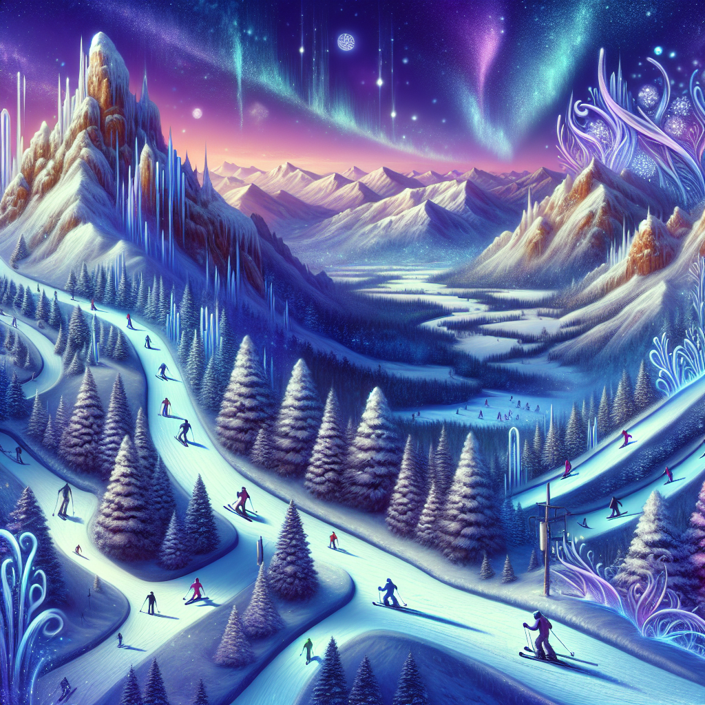 utah skiing image