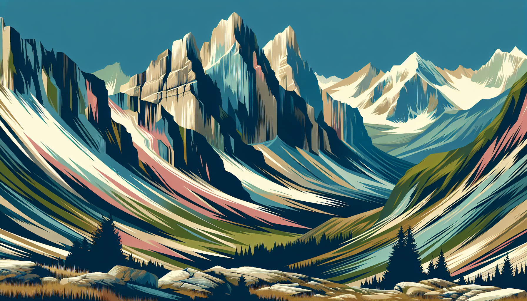 rocky mountains image