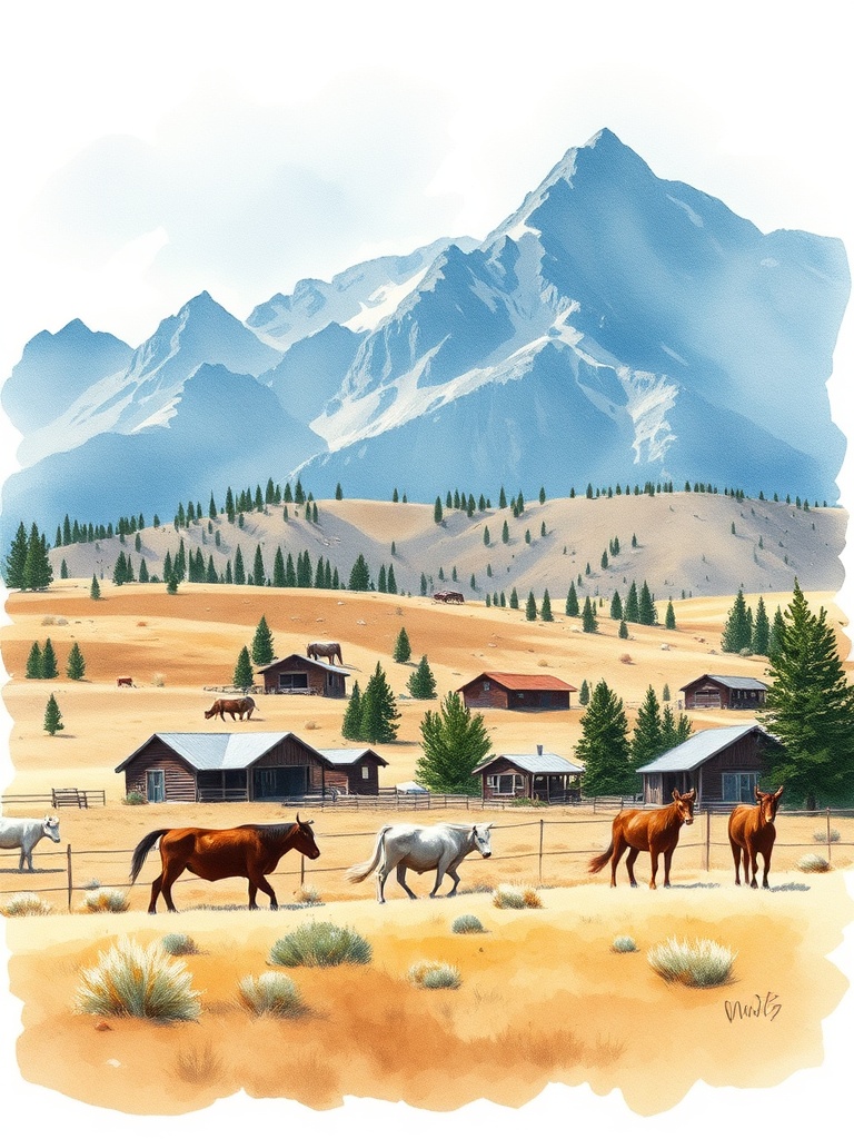 wyoming ranches image