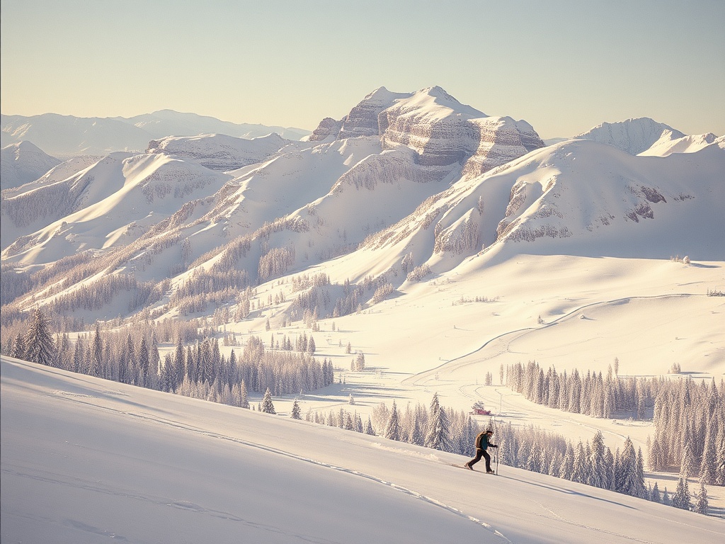 utah skiing image