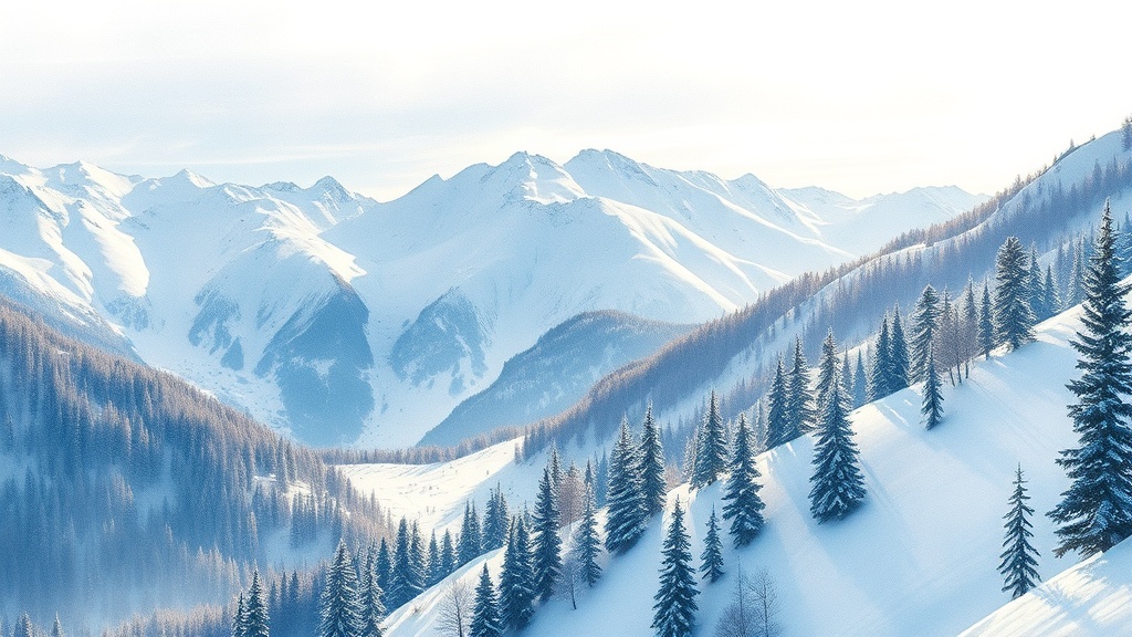 utah skiing image